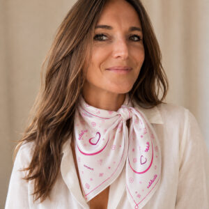 Foulard illustré
