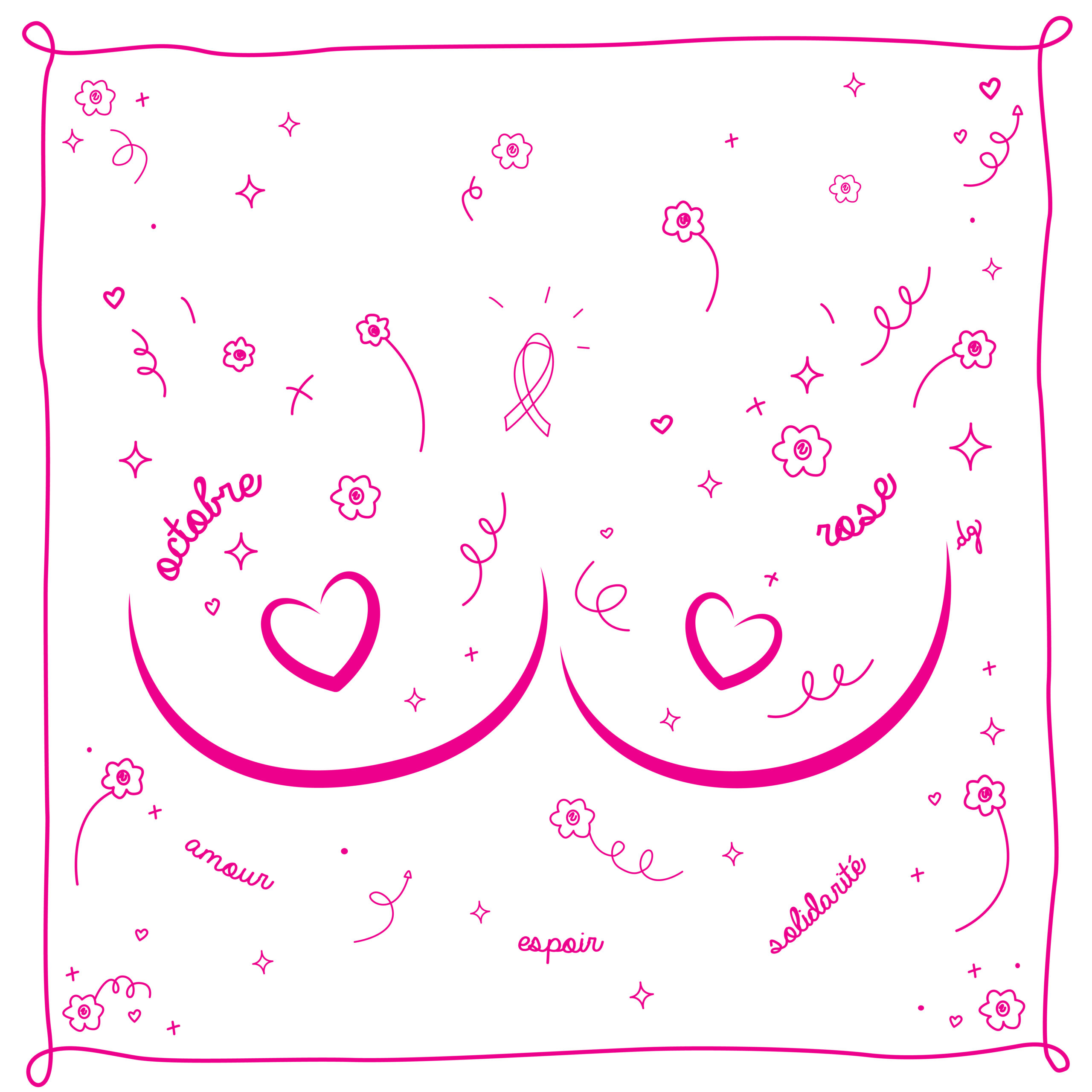 Foulard illustré - Image 5